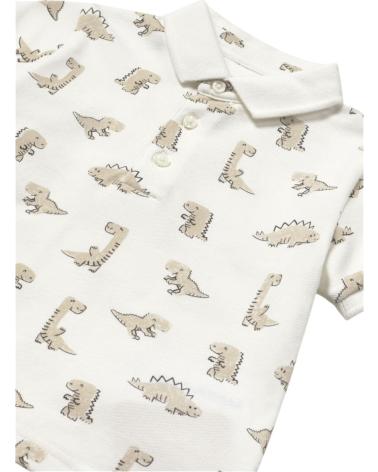 MAYORAL POLO ESTAMPADO NIÑO BEIGE - MODELO 1109 BEIGE