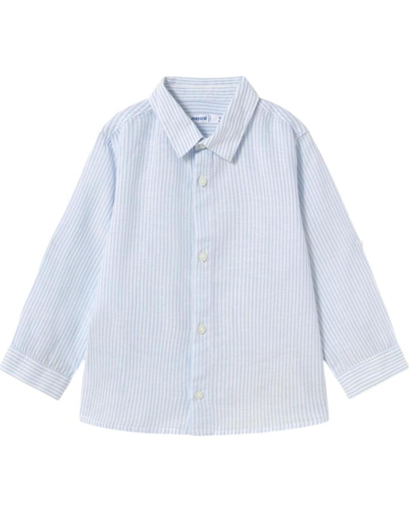 MAYORAL 1116 LONG SLEEVE BLUE SHIRT FOR BOY AZUL