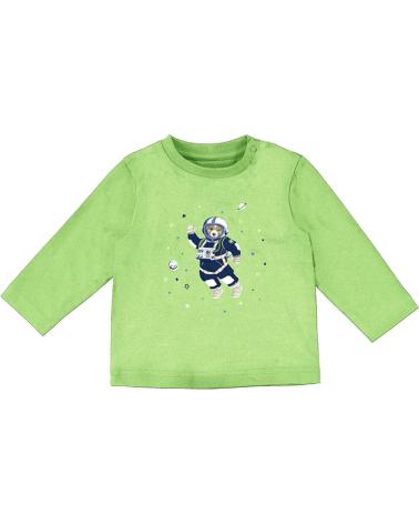 MAYORAL CAMISETA MANGA LARGA NIÑO ESTAMPADO ASTRONAUTA 2076 VERDE VERDE