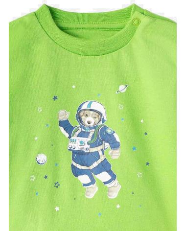 MAYORAL CAMISETA MANGA LARGA NIÑO ESTAMPADO ASTRONAUTA 2076 VERDE VERDE