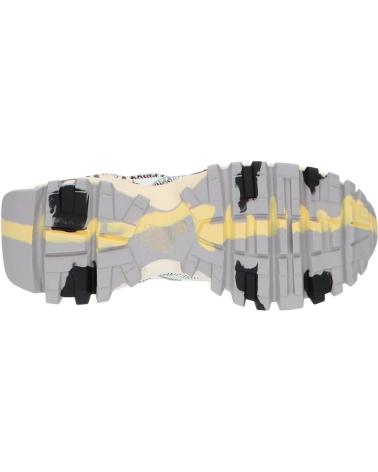 EXE 134-115 LEDER WEISS GOLD SNEAKER LEATHER WHITE GOLD