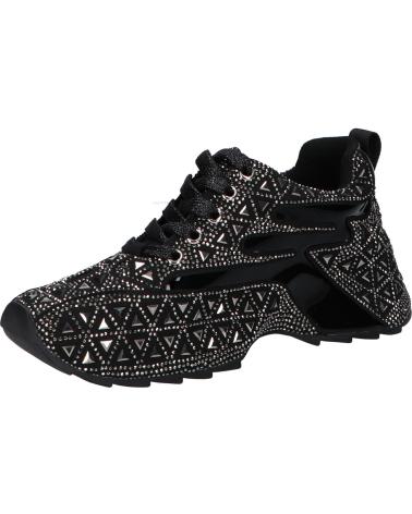 EXE 2988-19 LEATHER BLACK SNEAKERS LEATHER BLACK