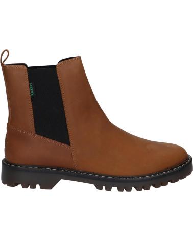 KICKERS KICK DECKFIT STIEFELETTEN CUIR PULL UP CRASY CAMEL 911283-50 114 CAMEL