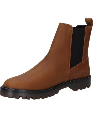 KICKERS KICK DECKFIT STIEFELETTEN CUIR PULL UP CRASY CAMEL 911283-50 114 CAMEL