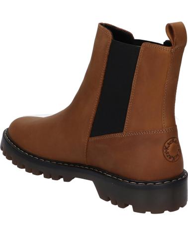 KICKERS KICK DECKFIT STIEFELETTEN CUIR PULL UP CRASY CAMEL 911283-50 114 CAMEL