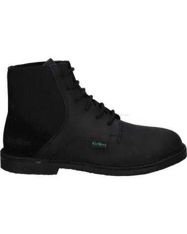 KICKERS STIEFELETTEN KICK LITI CUIR UPCAR 8 SCHWARZ 975430-50 8 NOIR