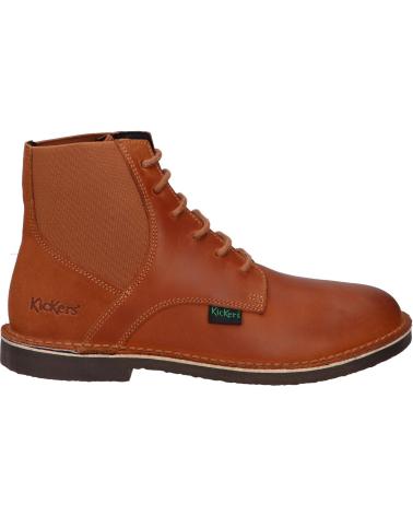 KICKERS STIEFELETTEN KICK LITI CUIR UPCAR 114 CAMEL 975430-50 114 CAMEL