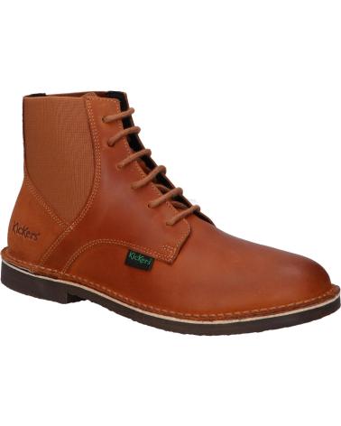 KICKERS STIEFELETTEN KICK LITI CUIR UPCAR 114 CAMEL 975430-50 114 CAMEL