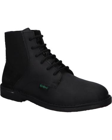 KICKERS STIEFELETTEN KICK LITI CUIR UPCAR 8 SCHWARZ 975430-50 8 NOIR