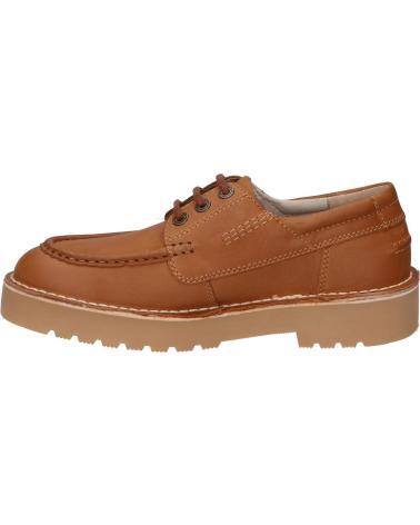 SAPATOS NÁUTICOS KICKERS DALTREY BOAT CUIR PULL UP CRASY 93 MARRON TAN 975800-60 93 MARRON TAN