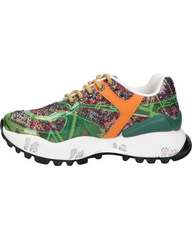 SNEAKERS EXE D190608-24 STRASS VERDE ARANCIONE STRASS GREEN ORANGE