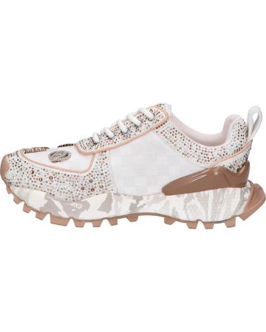 TÊNIS EXE SY24-6 LEATHER BEGE LEATHER BEIGE