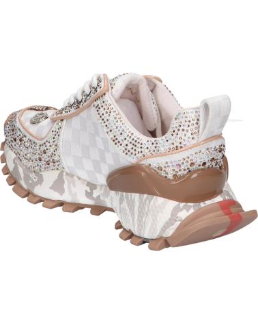 TÊNIS EXE SY24-6 LEATHER BEGE LEATHER BEIGE