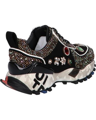 SNEAKER EXE SY24-6 LEATHER BLACK LEATHER BLACK