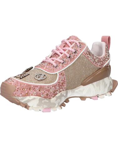 SNEAKERS EXE SY24-6 LEATHER TAUPE PINK LEATHER TAUPE PINK