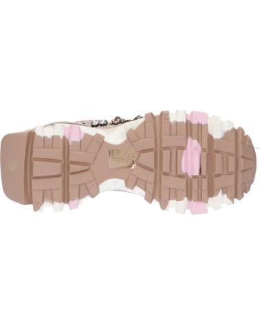 SNEAKERS EXE SY24-6 LEATHER TAUPE PINK LEATHER TAUPE PINK
