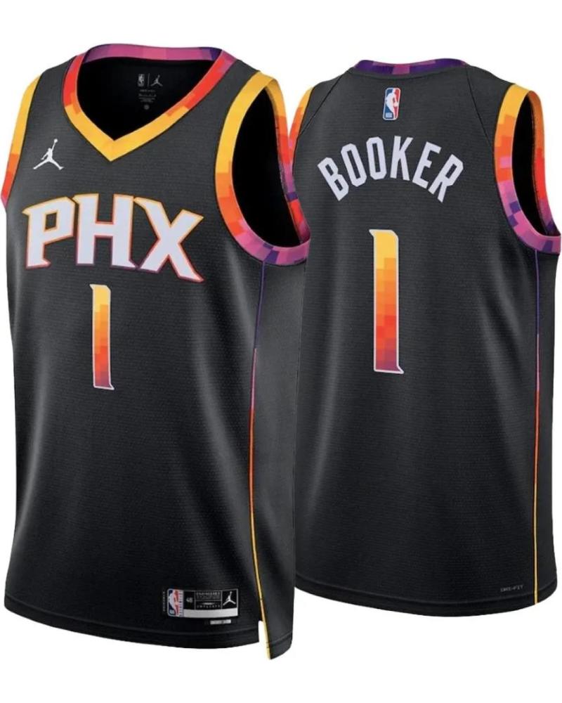 MAGLIA NIKE PHOENIX SUNS DEVIN BOOKER STATEMENT EDITION SWINGMAN JUNIOR 1