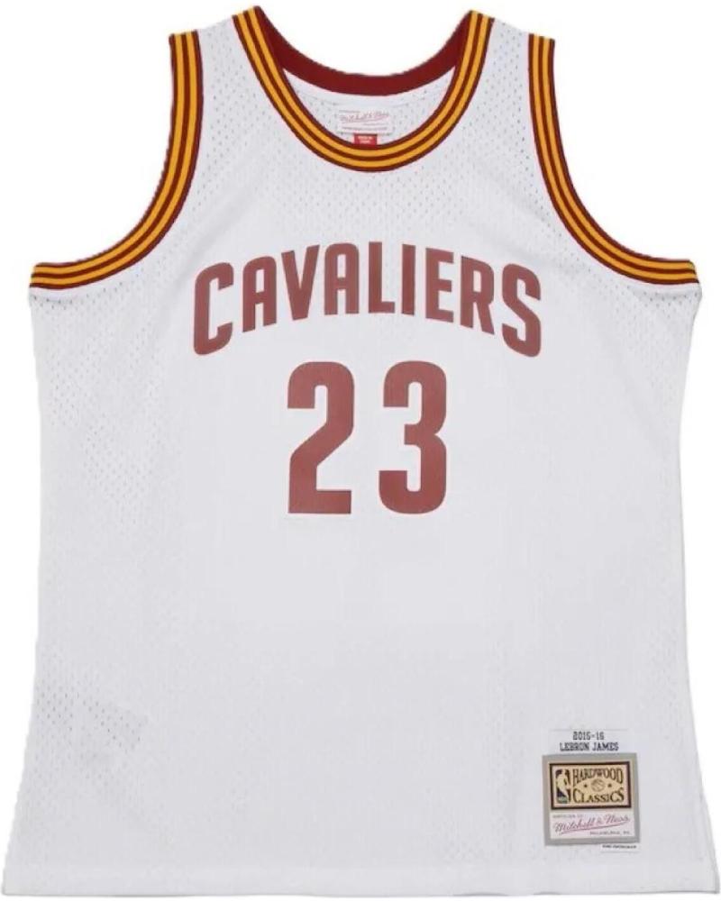 MITCHELL & NESS MAGLIA RETRO SWINGMAN LEBRON JAMES CLEVELAND CAVALIERS BIANCA 2006 1