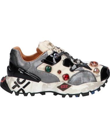 SNEAKERS CASUAL EXE XY-005 LEATHER GOLD LEATHER GOLD