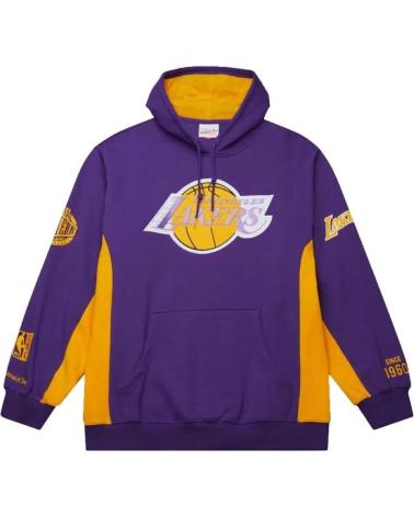 MITCHELL & NESS NBA LA LAKERS TEAM ORIGINS VINTAGE LOGO SWEATSHIRT 1