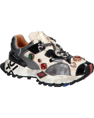 SNEAKERS CASUAL EXE XY-005 LEATHER GOLD LEATHER GOLD
