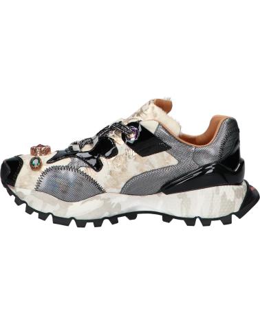 SNEAKERS CASUAL EXE XY-005 LEATHER GOLD LEATHER GOLD