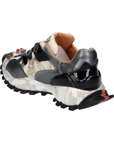 SNEAKERS CASUAL EXE XY-005 LEATHER GOLD LEATHER GOLD