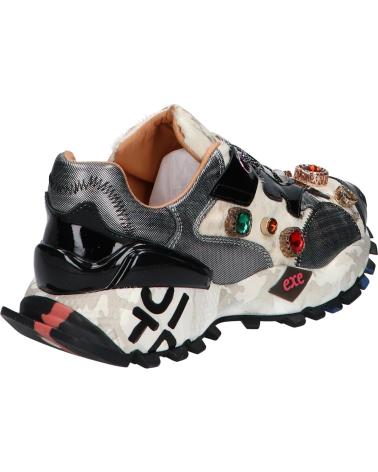 SNEAKERS CASUAL EXE XY-005 LEATHER GOLD LEATHER GOLD