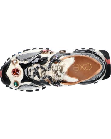 SNEAKERS CASUAL EXE XY-005 LEATHER GOLD LEATHER GOLD