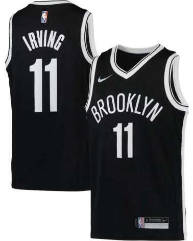 MAGLIA DA BASKET NIKE KYRIE IRVING SWINGMAN JUNIOR BROOKLYN NETS ICON EDITION