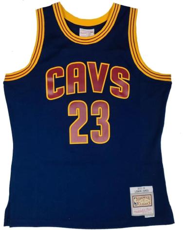 MAILLOT MITCHELL & NESS LEBRON JAMES CLEVELAND CAVALIERS SWINGMAN 1