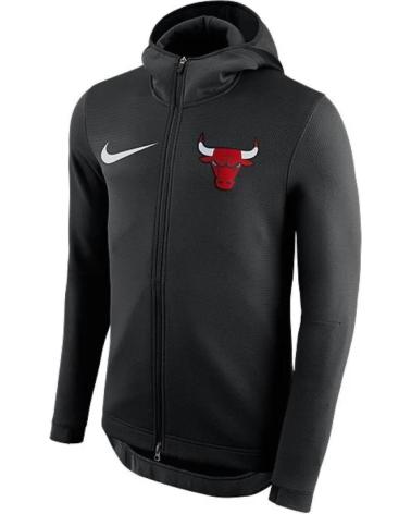 NIKE VESTE DE SPORT SHOWTIME CHICAGO BULLS NOIRE 1
