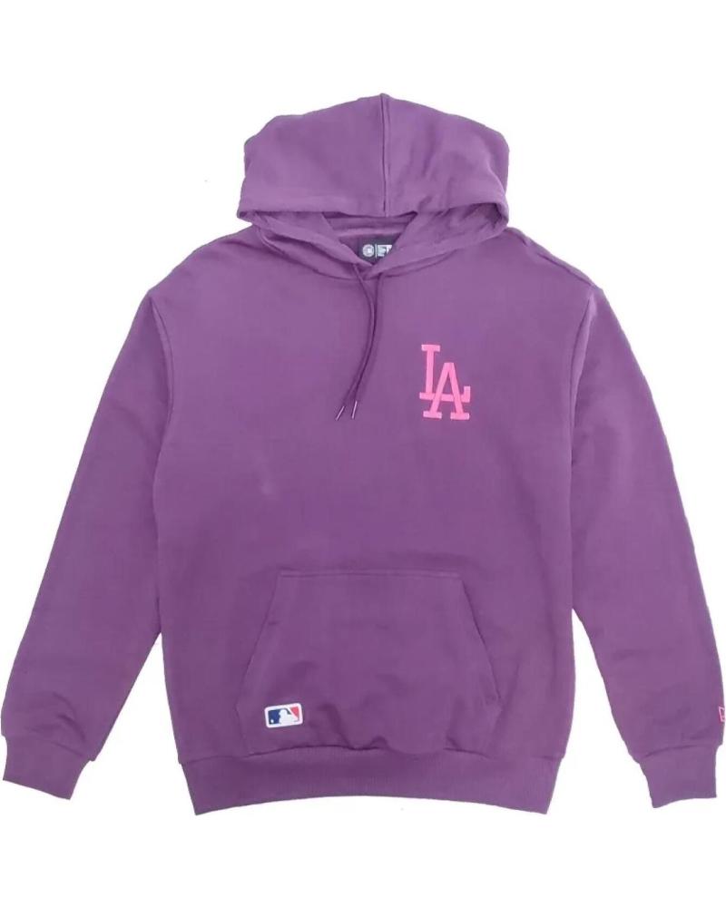 NEW ERA LA DODGERS LEAGUE ESSENTIAL OVERSIZED HOODIE PURPLE 1