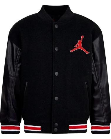 GIACCA VARSITY JORDAN NERA E ROSSA