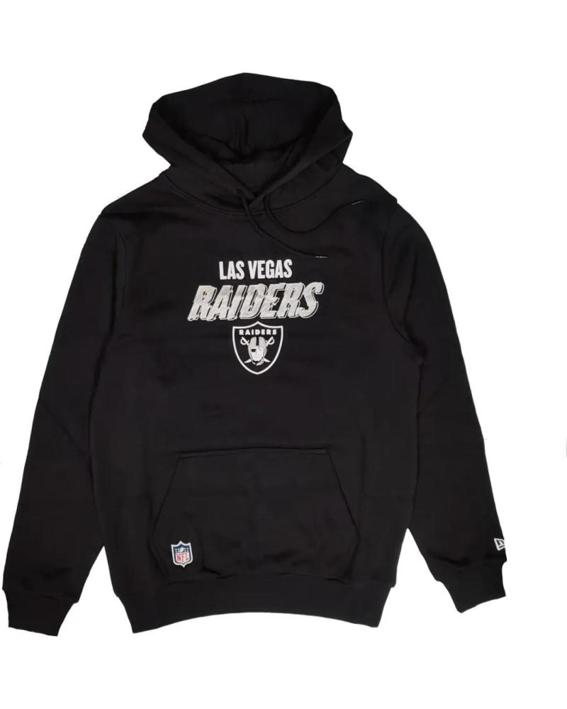 FELPA CON CAPPUCCIO NEW ERA LAS VEGAS RAIDERS NFL SCRIPT GRAPHIC 1