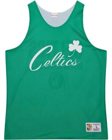 MITCHELL & NESS BOSTON CELTICS CAMISOLA REVERSÍVEL NBA MESH TANK LOGOTIPO VINTAGE 1