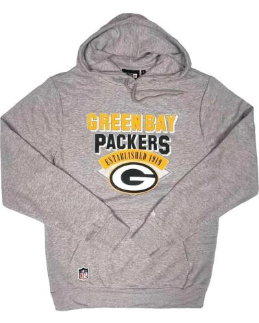 NEW ERA SUDADERA GREEN BAY PACKERS NFL TEAM GRAPHIC EN GRIS DE 1