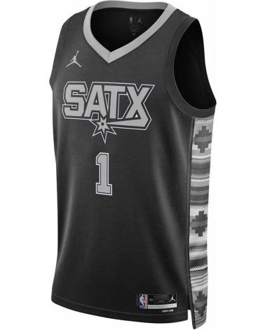 NIKE BASKETBALL TRIKOT VICTOR WEMBANYAMA SAN ANTONIO SPURS SWINGMAN 2024 STATEMENT EDITION #1 1