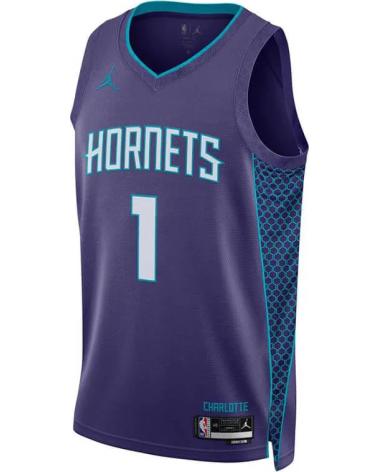 MAGLIA NIKE LAMELO BALL CHARLOTTE HORNETS SWINGMAN STATEMENT EDITION N° 1 1