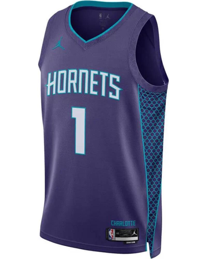 MAGLIA NIKE LAMELO BALL CHARLOTTE HORNETS SWINGMAN STATEMENT EDITION N° 1 1