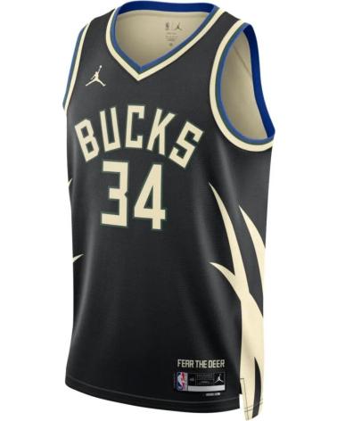 MAGLIA JORDAN GIANNIS ANTETOKOUNMPO MILWAUKEE BUCKS STATEMENT EDITION #34 1