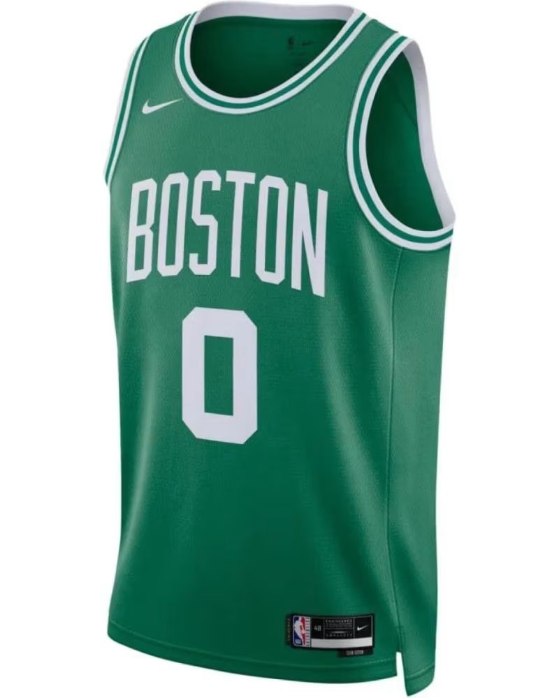 NIKE JAYSON TATUM BOSTON CELTICS SWINGMAN ICON EDITION JERSEY #0 1