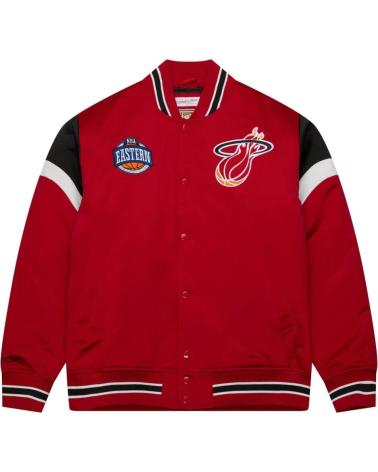 MITCHELL  NESS CHAQUETA BALONCESTO MIAMI HEAT NBA HEAVYWEIGHT SATIN JACKET 1