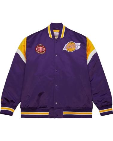 MITCHELL  NESS CHAQUETA BALONCESTO LAKERS NBA HEAVYWEIGHT SATIN JACKET DE M 1