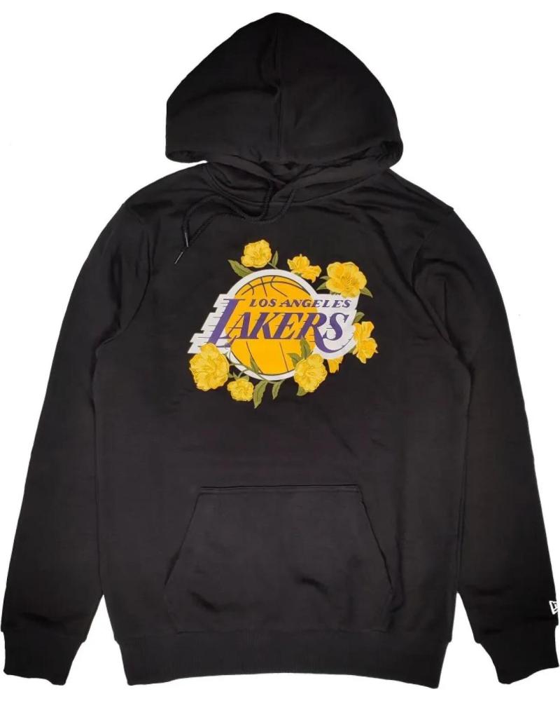 NEW ERA SUDADERA LOS ANGELES LAKERS NBA FLORAL GRAPHIC DE EN NEGRO 1