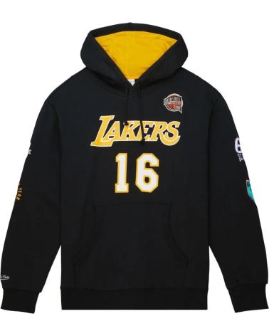 MITCHELL  NESS SUDADERA PAU GASOL CON LAKERS NBA HALL OF FAME HOODY MITCHEL 1