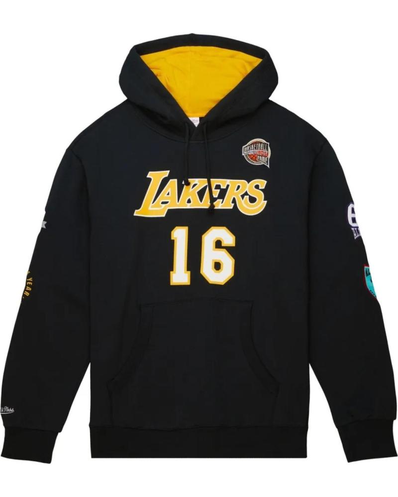 MITCHELL  NESS SUDADERA PAU GASOL CON LAKERS NBA HALL OF FAME HOODY MITCHEL 1