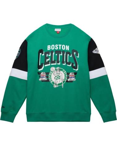 MITCHELL  NESS SUDADERA BOSTON CELTICS NBA ALL OVER CREW 3 0 MITCHELL AND N 1