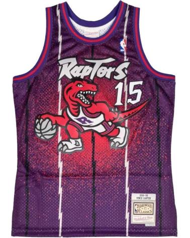 MITCHELL & NESS NBA RE-TAKE GRADIENT TRIKOT TORONTO RAPTORS VINCE CARTER #15 1