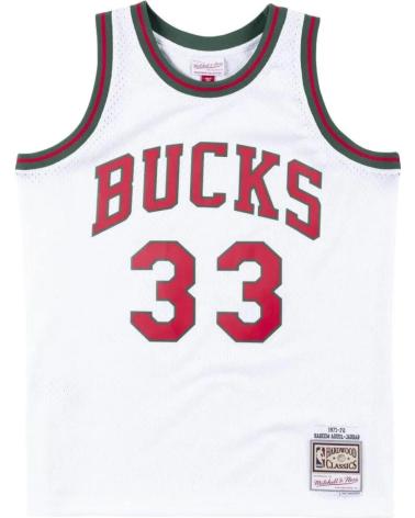 SWINGMAN NBA MILWAUKEE BUCKS KAREEM ABDUL-JABBAR #33 MITCHELL & NESS JERSEY 1